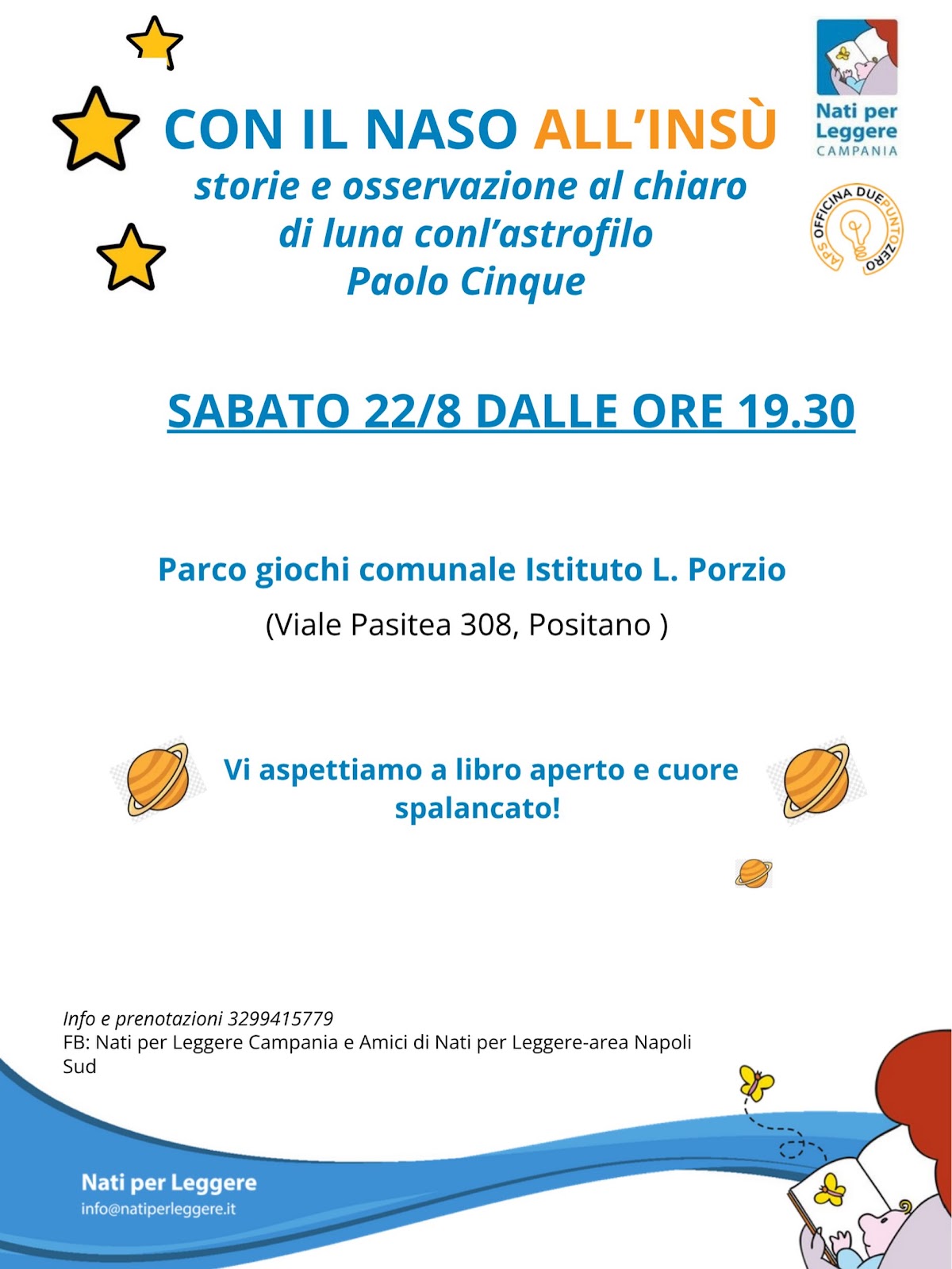 Con il naso all’insù